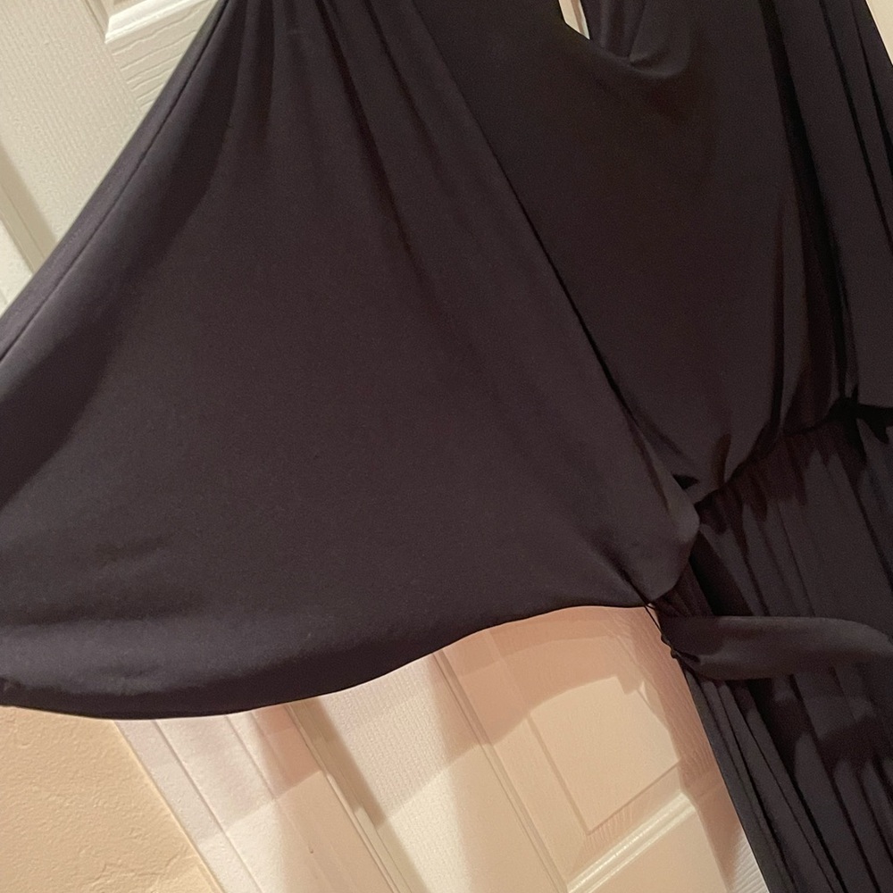 dressbarn Black Maxi jumpsuit Plus XL - Picture 6 of 10